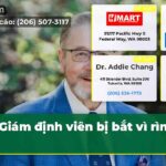 Giám định viên bị bắt vì rình rập