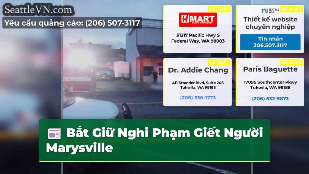 Bắt Giữ Nghi Phạm Giết Người Marysville