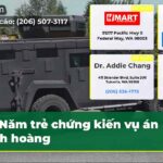 Năm trẻ chứng kiến vụ án kinh hoàng