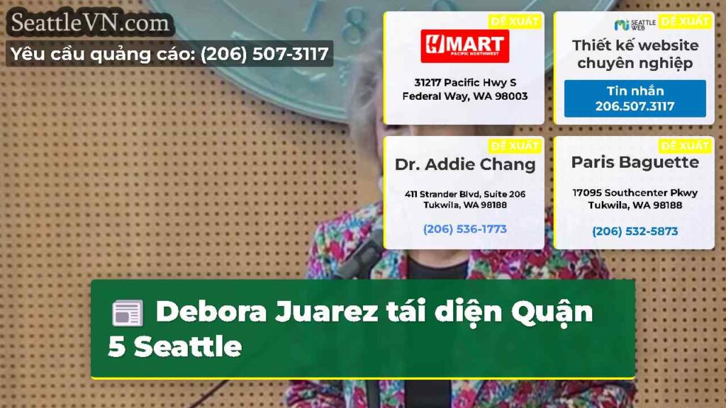 Debora Juarez tái diện Quận 5 Seattle