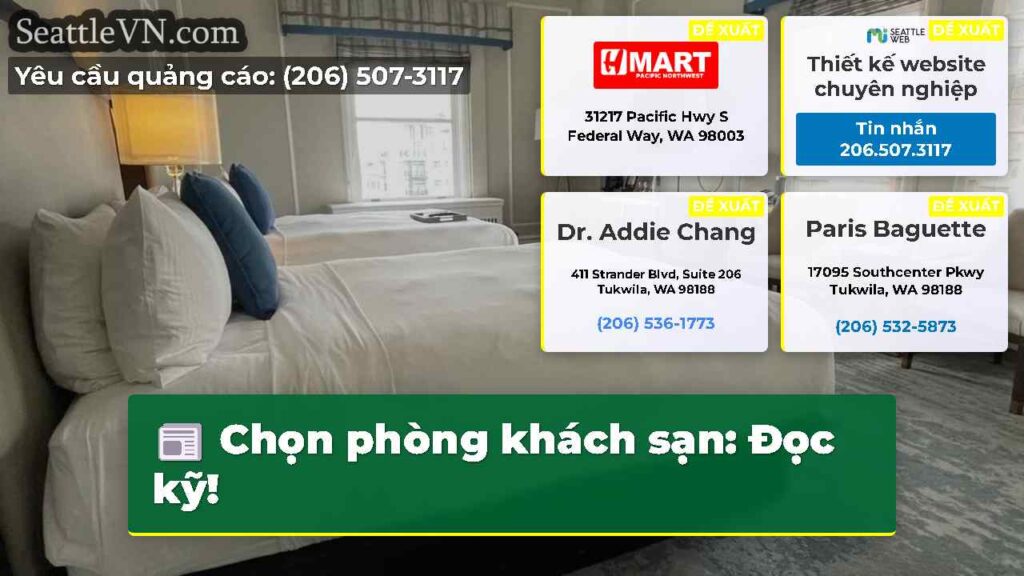 Chọn phòng khách sạn: Đọc kỹ!