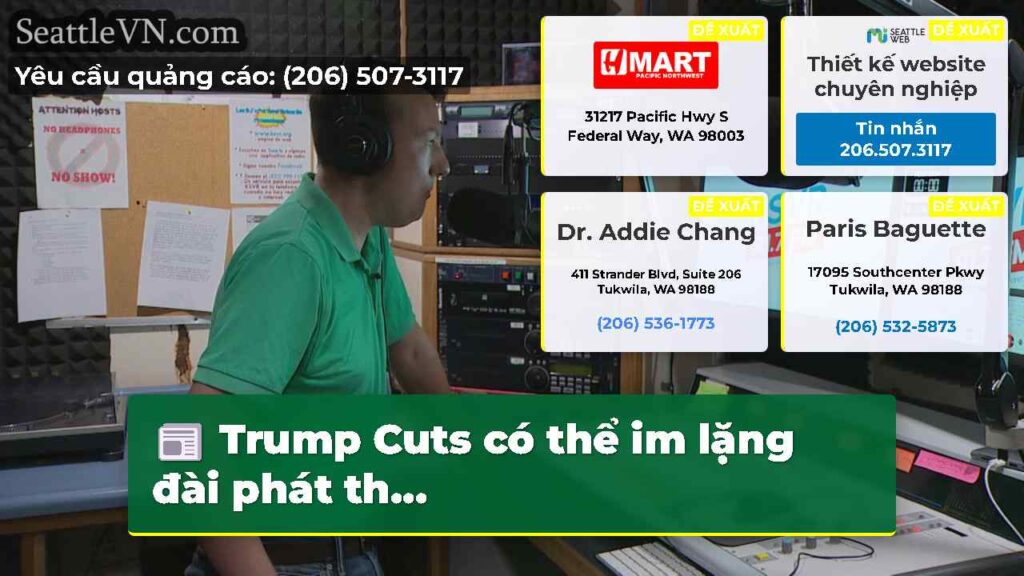 Trump Cuts có thể im lặng đài phát th...