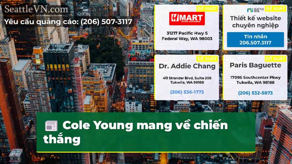 Cole Young mang về chiến thắng
