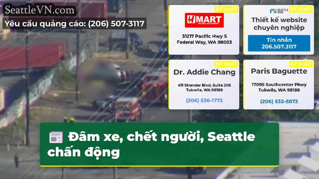 Đâm xe, chết người, Seattle chấn động