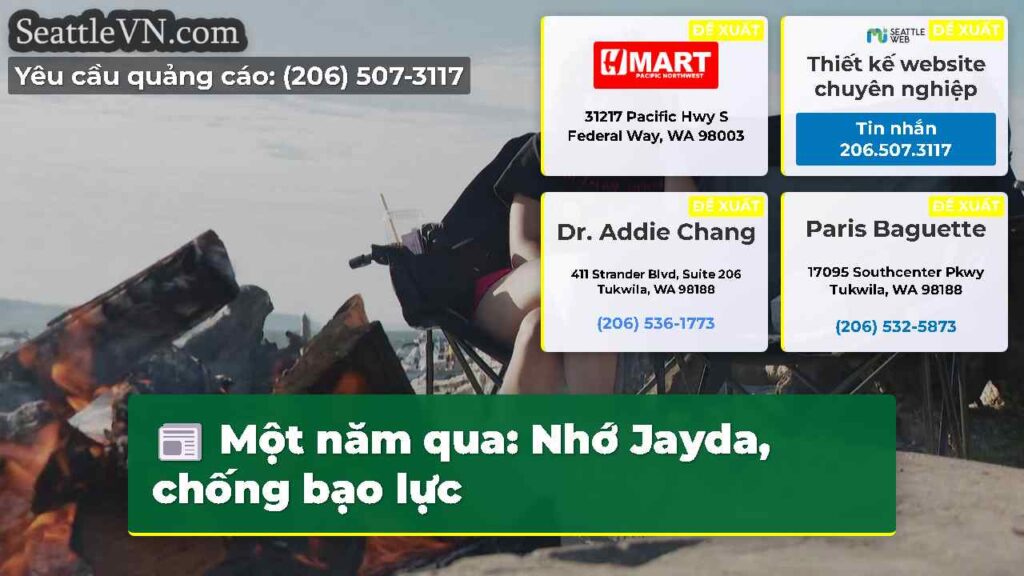 Một năm qua: Nhớ Jayda, chống bạo lực