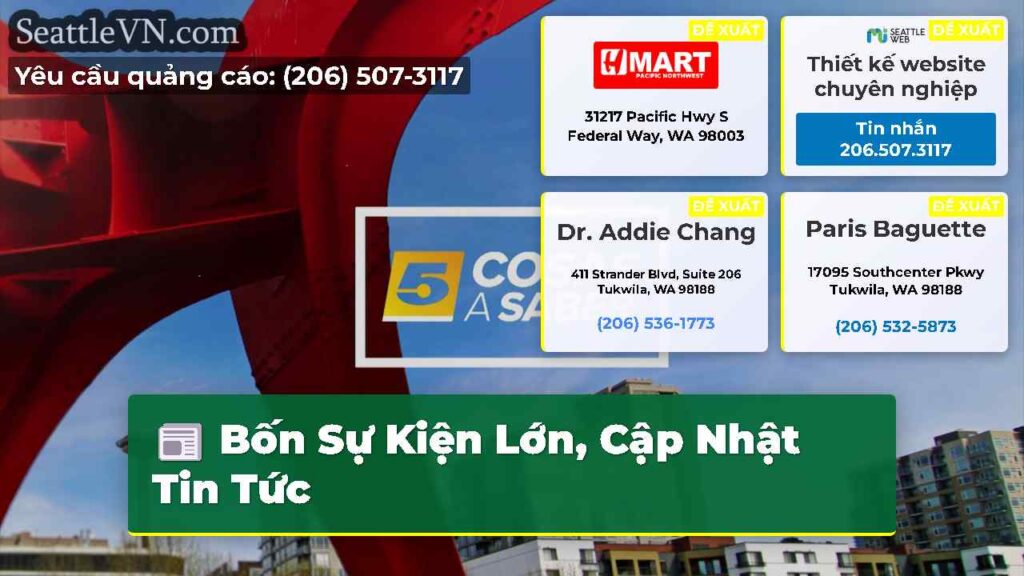 Bốn Sự Kiện Lớn, Cập Nhật Tin Tức