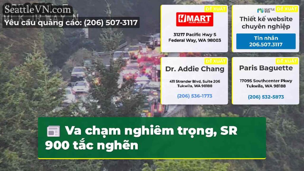 Va chạm nghiêm trọng, SR 900 tắc nghẽn