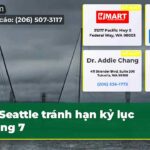 Seattle tránh hạn kỷ lục tháng 7