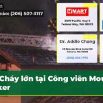 Cháy lớn tại Công viên Mount Baker