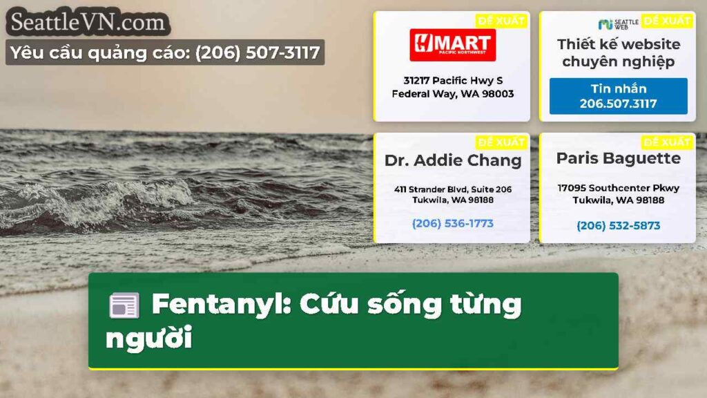 Fentanyl: Cứu sống từng người