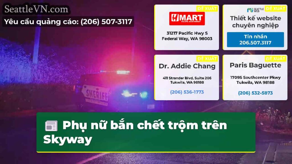 Phụ nữ bắn chết trộm trên Skyway