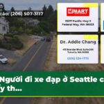 Người đi xe đạp ở Seattle cảm thấy th…