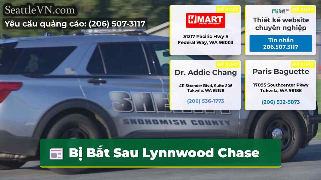 Bị Bắt Sau Lynnwood Chase