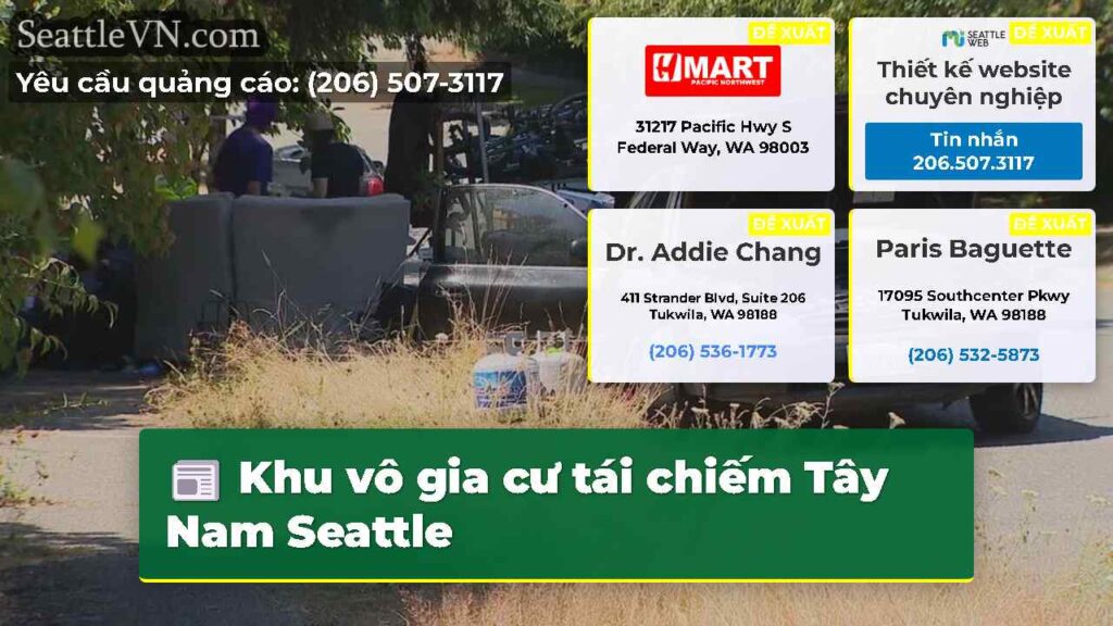 Khu vô gia cư tái chiếm Tây Nam Seattle