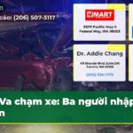 Va chạm xe Ba người nhập viện