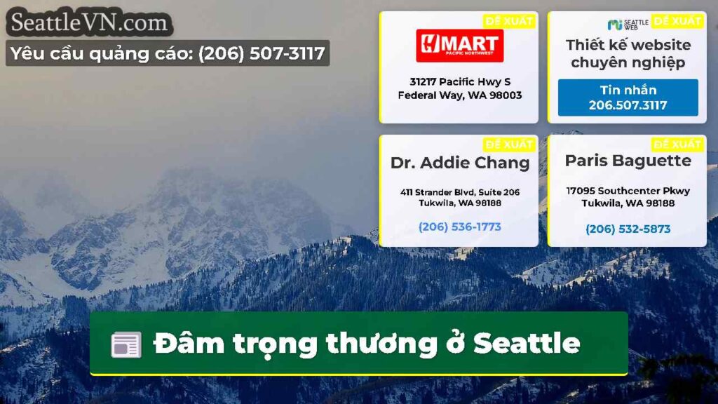 Đâm trọng thương ở Seattle