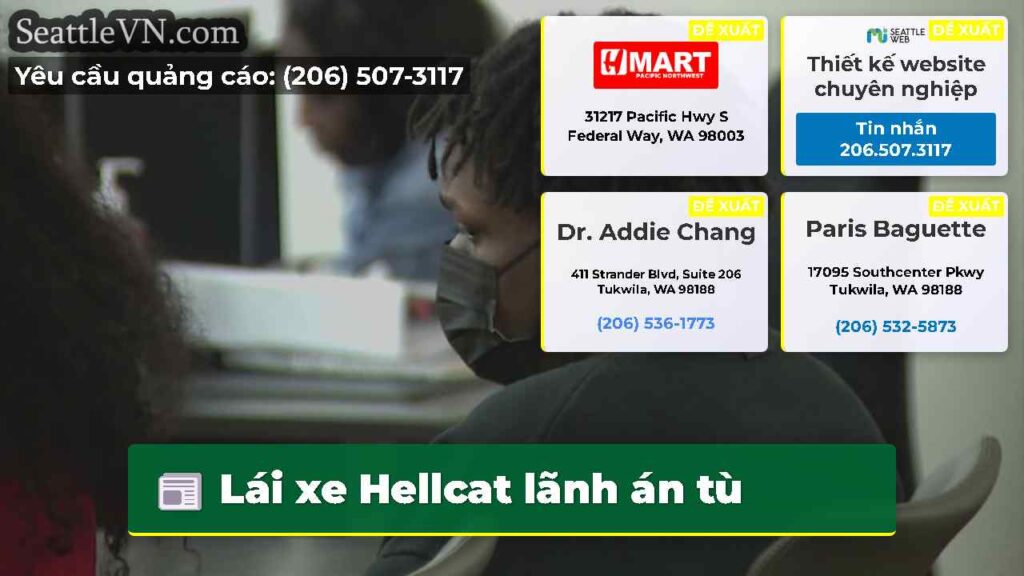 Lái xe Hellcat lãnh án tù