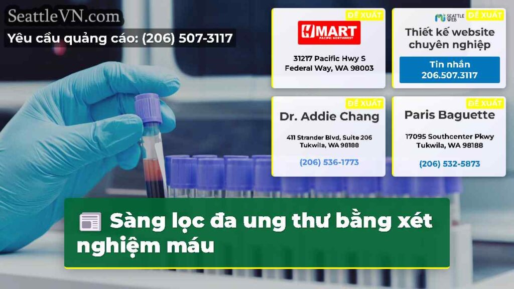 Sàng lọc đa ung thư bằng xét nghiệm máu