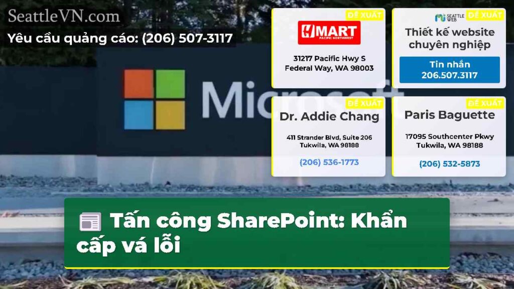 Tấn công SharePoint: Khẩn cấp vá lỗi