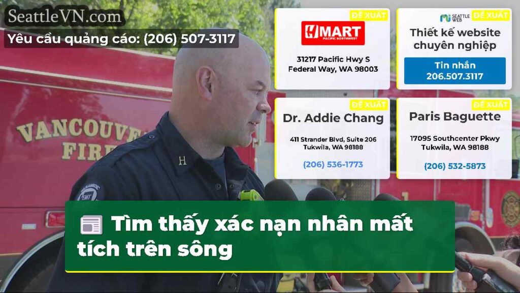 Tìm thấy xác nạn nhân mất tích trên sông