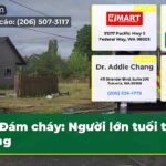 Đám cháy Người lớn tuổi tử vong