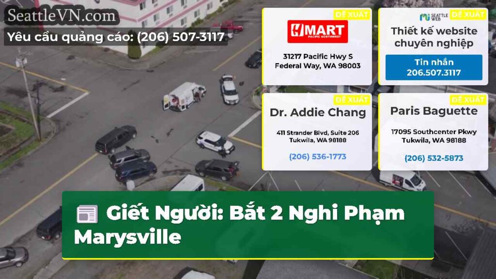 Giết Người: Bắt 2 Nghi Phạm Marysville