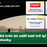 Kẻ trốn án cười tươi trở lại Kentucky