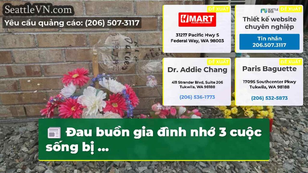 Đau buồn gia đình nhớ 3 cuộc sống bị ...