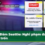 Đâm Seattle Nghi phạm đang lẩn trốn