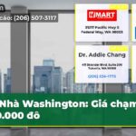 Nhà Washington Giá chạm 670.000 đô