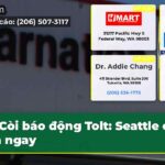 Còi báo động Tolt Seattle cần sửa ngay