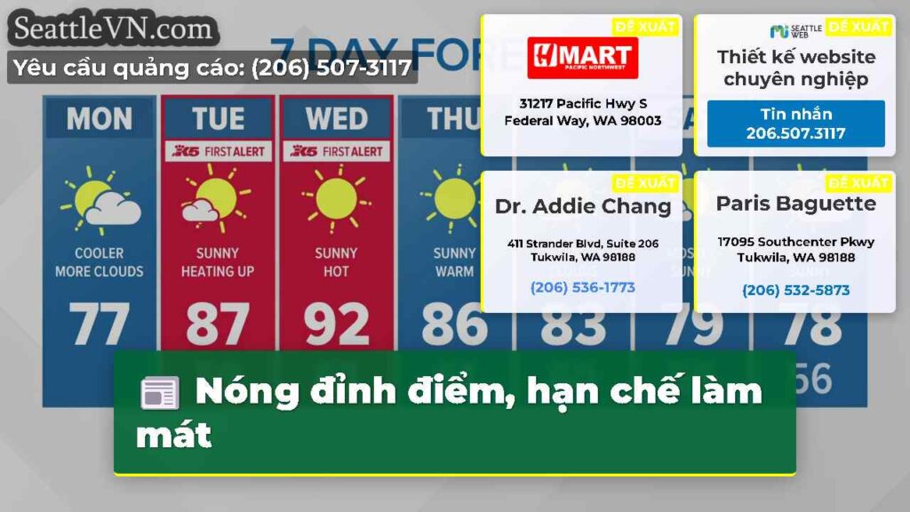 Nóng đỉnh điểm, hạn chế làm mát