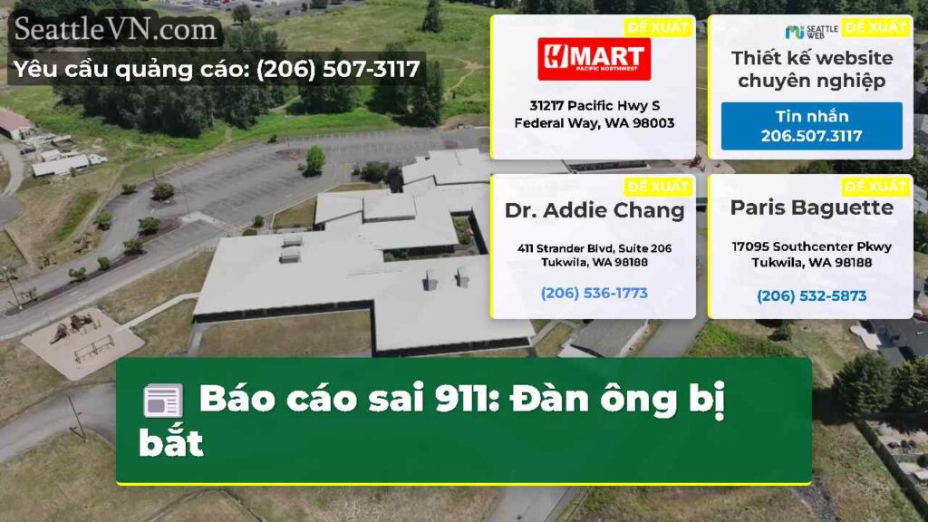 Báo cáo sai 911: Đàn ông bị bắt