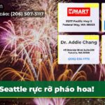 Seattle rực rỡ pháo hoa!