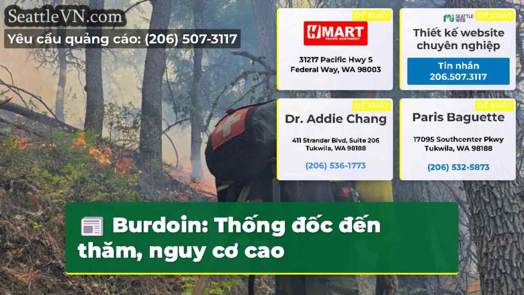 Burdoin: Thống đốc đến thăm, nguy cơ cao
