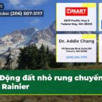 Động đất nhỏ rung chuyển Mt. Rainier