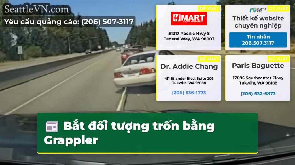 Bắt đối tượng trốn bằng Grappler