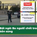 Bất ngờ Ba người chết trong vụ bắn súng