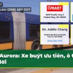 Aurora Xe buýt ưu tiên ô tô di dời