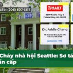 Cháy nhà hội Seattle Sơ tán khẩn cấp
