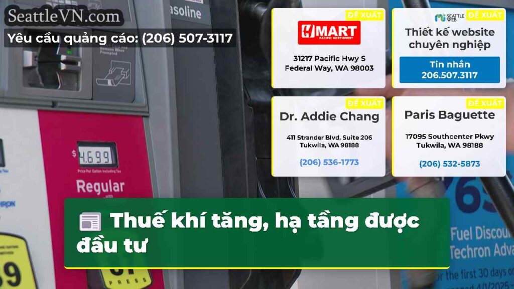 Thuế khí tăng, hạ tầng được đầu tư