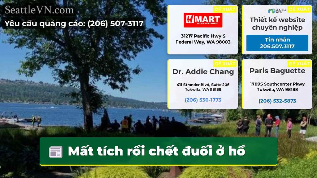 Mất tích rồi chết đuối ở hồ