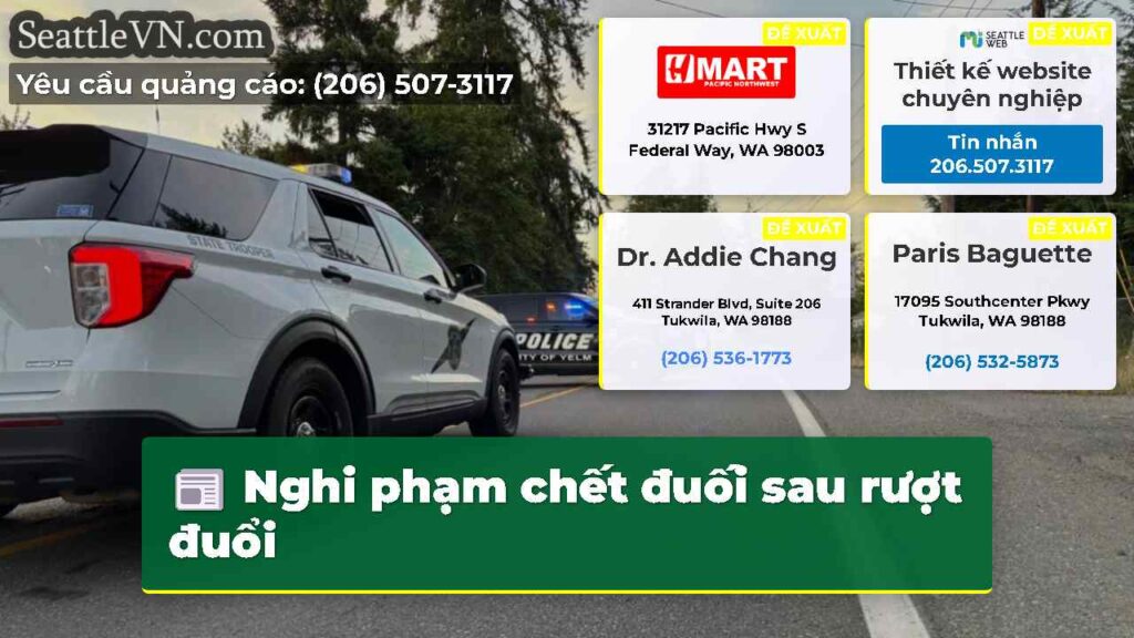 Nghi phạm chết đuối sau rượt đuổi
