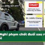 Nghi phạm chết đuối sau rượt đuổi