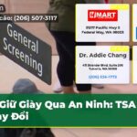 Giữ Giày Qua An Ninh TSA Thay Đổi
