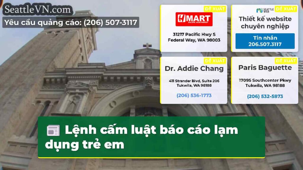 Lệnh cấm luật báo cáo lạm dụng trẻ em