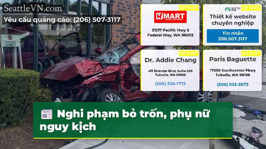 Nghi phạm bỏ trốn, phụ nữ nguy kịch