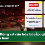 Động cơ cứu hỏa bị cắp gây hỗn loạn