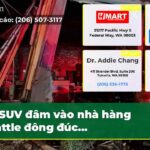 SUV đâm vào nhà hàng Seattle đông đúc…