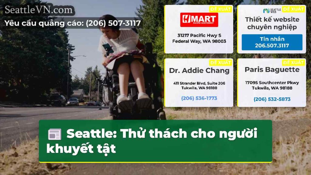 Seattle: Thử thách cho người khuyết tật